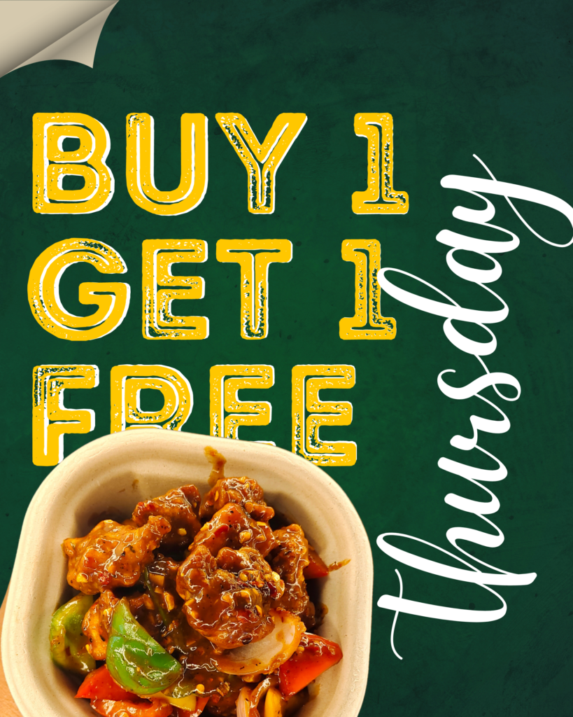 Buy 1 Get 1 Free Offer Just Thai